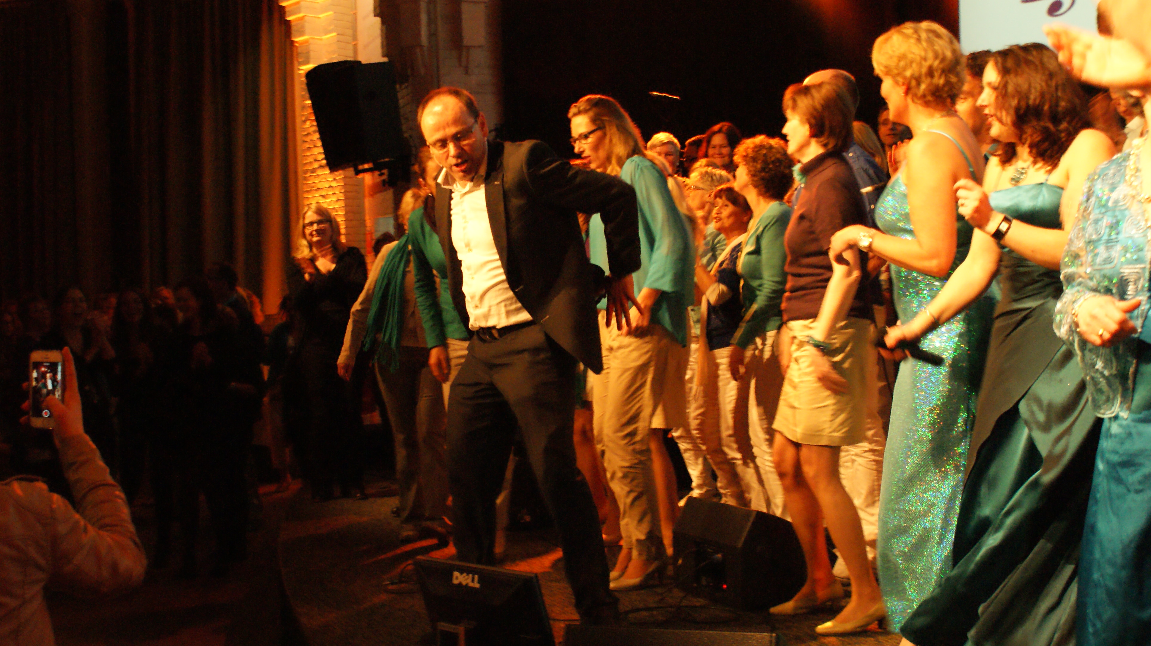 Presentatie tijdens Night of the Choir
